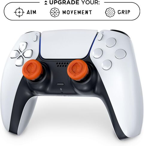 KontrolFreek South Park: Kenny Edition Performance Thumbsticks لوحدة تحكم PlayStation 4 (PS4) وPlaystation 5 (PS5) | منتصف الارتفاع، مقعر | البرتقالي in Kuwait