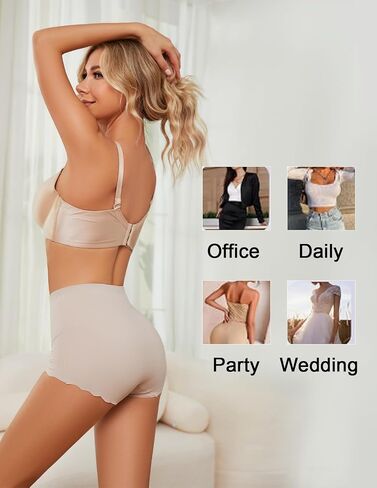 Light Tummy Control Shapewear for Women High Waist Full Coverage Soft Breathable Panties in Saudi Arabia