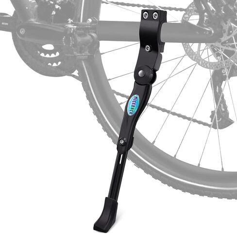 NICEDACK Bike Kickstand, Adjustable Kickstand Aluminium Alloy Bicycle Kickstand for Mountain Bike/700 Road Bike/BMX/MTB 22'' 24'' 26'' 27.5'' 28inches Adults Bike in Saudi Arabia