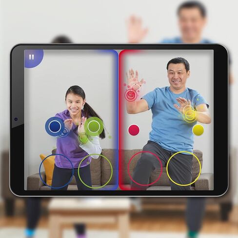 Hasbro Gaming Twister Air Game | AR App Play Game with Wrist and Ankle Bands | Links to Smart Devices | Active Party Games for Kids and Adults | Ages 8+ | for 1+ Players in Kuwait