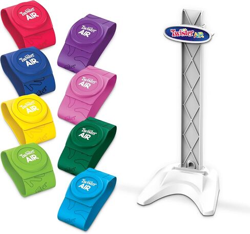 Hasbro Gaming Twister Air Game | AR App Play Game with Wrist and Ankle Bands | Links to Smart Devices | Active Party Games for Kids and Adults | Ages 8+ | for 1+ Players in Kuwait