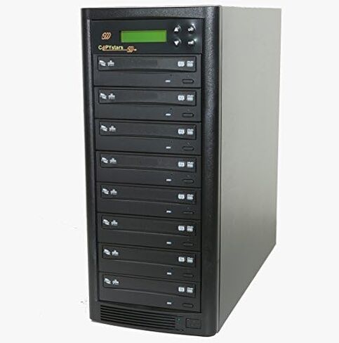 Copystar Blu Ray Duplicator 1 إلى 7 CD-DVD-Copier Disc Duplicator 16X BDXL Burner Tower in Kuwait