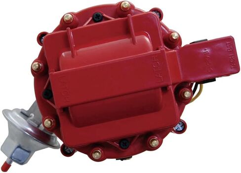 New Performance HEI 65K Coil Distributor Compatible With Chevy Corvette V8 GM Small and Big Block Tach Drive SUM-850001-T 4.3L 4.6L 5.0L 5.7L 7.0L 7.4L 265 283 427 350 454 Red Cap in Saudi Arabia