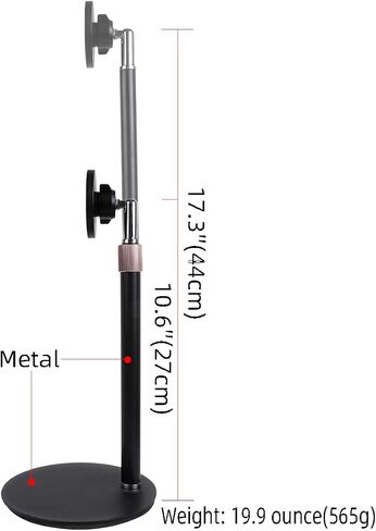 Magnetic Desk Phone Stand, Aluminum Alloy Adjustable Height Phone Holder Compatible with MagSafe for iPhone 15 14 13 12 Plus Pro Max Mini Series,Magsafe Case in Saudi Arabia