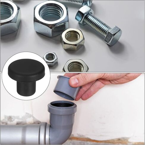 MECCANIXITY High Temp Silicone Plug Mount Dia 3mm/0.12 Inch T Shaped Solid Rubber Stopper Hole Plugs for Powder Coating Plating Waterproof Sealing Plugs Black Pack of 30(OD 7mm/0.28 Inch) in Saudi Arabia