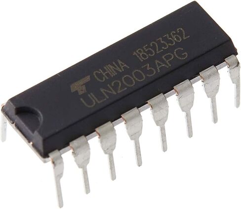 10 pcs ULN2003A ULN2003 DIP-16 IC Array 7-Channels NPN IC Chip ULN2003APG with DIP IC Chip Socket Adaptor in Saudi Arabia