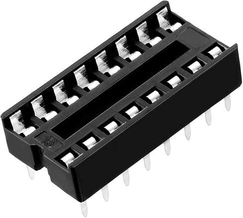 10 pcs ULN2003A ULN2003 DIP-16 IC Array 7-Channels NPN IC Chip ULN2003APG with DIP IC Chip Socket Adaptor in Saudi Arabia