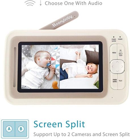 Moonybaby Split 30 Replacement Monitor, Only for Camera's S/N Number Start with 10 or 933BV in Kuwait