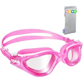 OMID Kids Swim Goggles, P2mini Lite Clear Lens Comfortable Kids Goggles for kids 6-14 in Kuwait