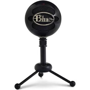 Blue Snowball USB Microphone with Two Versatile Pickup Patterns and Stylish, Retro Design for Recording, Streaming & Podcasting on PC & Mac – Gloss Black in Kuwait