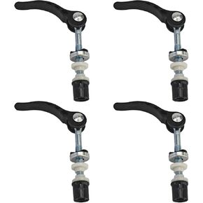 4PCS 6mm Black Bike Seat Post Quick Release Pin, Alloy Bicycle Seatpost Clamp Bolt, Universal Binder Skewer for Mountain Road Bikes, Cycling Replacement Parts in Kuwait
