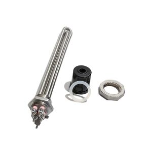 1pc Solar Heater Element G1 1" DN25, 304 Stainless Steel, 1.5-5.5KW, 220V, 32mm Tube for Solar Water Heating Systems(with locknut,220V-4.5KW 310mmL) in Saudi Arabia