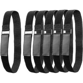 6 Pcs Reusable Ladder Straps, Ladder Rack Tie Down Straps with Nylon Hook & Loop, Adjustable Ladder Strap for Trucks, Van, SUV, RV, Home, Garage, Passenger Car or Boat (33'' x 2'') in Kuwait