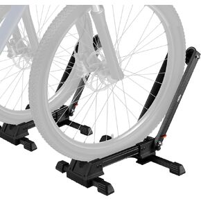 Favoto Folding Bike Stand Floor - Mountain & Road Bicycles Indoor Outdoor Garage Storage - Bicycle Parking Rack Foldable Fit 20"-29" Bikes (1 Bike Rack) in Kuwait