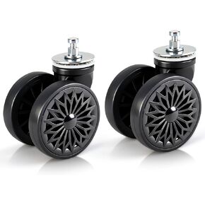 Lekesky Luggage Replacement Wheels 2 PCS - Suitcase Wheels Replacement Spare Part Universal, Wear-Resistant Luggage Wheels Most Suitcase Rolling Briefcase Wheel Repair in Kuwait