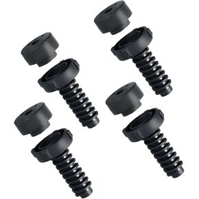 Atgestore DC61-01722B Washer Leveling Leg DC61-03191B Rubber Pads Replacement Parts for Samsung Washer Parts Adjustable Leveling Feet Samsung Washer Feet Pedestal Vibration Rubber Pads 4 Sets in Kuwait