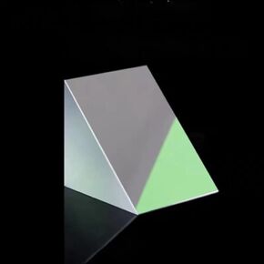 Right Angle Triangular Prism, 50mm, 40mm, 30mm, 25mm, 20mm, 15mm, Reflective Optical Glass, Aluminum Coating (40mm) in Kuwait