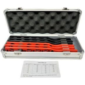 Optical Retinoscopy Rack Lens Set Ophthalmic Equipment Refraction Inspection Trial Lenses Plastic 6 Bars 30 Lens with Aluminum Case in Kuwait