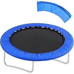 Trampoline Pad Replacement, 6ft/8ft/10ft/12ft/14ft Trampolines Spring Cover, Round Trampoline Spring Protection Cover, No-Hole for Pole Water-Resistant Trampoline Accessories in Saudi Arabia