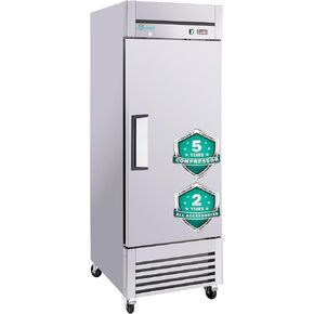 ثلاجة تجارية مقاس 27 بوصة، وثلاجة عمودية من الفولاذ المقاوم للصدأ سعة 23 قدمًا مكعبًا، ودرجة حرارة من 33 درجة فهرنهايت إلى 40 درجة فهرنهايت، و3 أرفف قابلة للتعديل in Kuwait