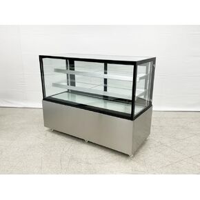 Refrigerated Bakery Display Cooler Case for Pastry Deli Uprighted 60" Wide Cooler Glass Display Curve Case Refrigerator-Commercial NSF UL ETL ARC-470Z in Kuwait