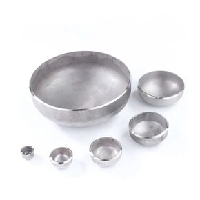 Industrial Use 114 133 159 168 180 200 219 250 273 300 325 350 377 400mm End Cap 304 Stainless Steel Pipe Fitting(3mm Thickness,377mm OD) in Saudi Arabia