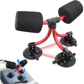 TriGrip Kayak Load Roller,3 Suction Cups Kayak Roller Loader,Kayak Helpers -Pump Vacuum Type- Kayak Roof Roller Loader Load Assist Mount,Kayak Loader Lift Assist System for Car SUV,Kayak Accessories in Kuwait