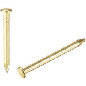 مسامير الأجهزة، مسمار خرساني، 1.8 × 23 مم، تستخدم لتزيين صورة صندوق خشبي إكسسوارات منزلية ذهبية 100 قطعة in Kuwait
