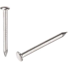 أظافر الأجهزة، أظافر خرسانية، أظافر صغيرة 1.5 × 19 مم، تستخدم لتزيين صورة صندوق خشبي إكسسوارات منزلية فضية اللون 100 قطعة in Kuwait