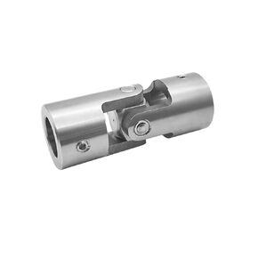 1pcs Motor Universal Joint 6mm to 22mm Hole 304 Stainless Steel Output Shaft Adaptor Cross Coupling Connector Bushing Coupler Shaft Adjustable in Kuwait