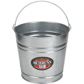 سطل مياه من الفولاذ المجلفن من بيرنس 1212GS، 12-كيو تي. - الكمية 6 in Kuwait