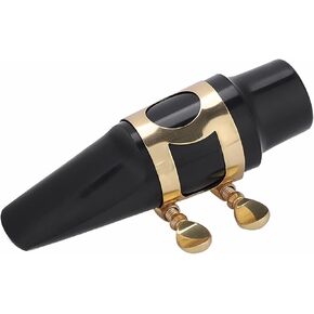 Jeffergarden Tenor Saxophone ABS Mouthpiece with Cap Lightweight Reeds Pads for Musical Instruments Players in Kuwait