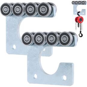 بكرات تجميع عربة ذات 4 عجلات. عربة بكرات قناة تبختر. للاستخدام مع قناة عرض 1-5/8 بوصة وجميع القنوات 1-5/8 بوصة أو قناة أطول. in Kuwait