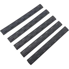5Pack Black Picatinny Polymer Rail for M-Rail in Kuwait