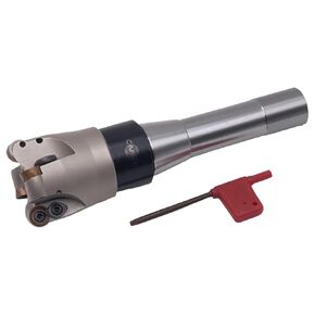 مطحنة وجه قابلة للفهرسة مقاس 2 بوصة 90 درجة CME مع R8 Arbor، إدراج RCKT1204، 4 مزامير in Kuwait