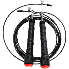 Adjustable Speed Skipping Rope – Durable Tangle-Free Lightweight Jump Rope with Non-Slip Foam Handles for CrossFit, Boxing, MMA & Cardio Fitness - Jumping Rope Cable for Women, Men, and Kids in Saudi Arabia