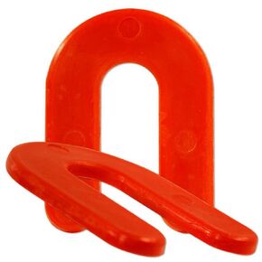3/16" Horseshoe Shims - 200 Pcs Orange Spacer in Kuwait