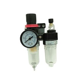 13mm Thread Pneumatic Air Treatment Filter Regulator W 0-1MPa Gauge in Kuwait