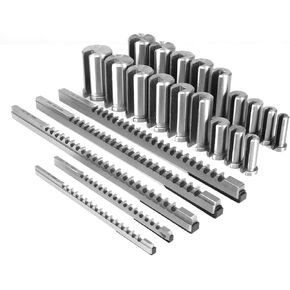 Generic مجموعة Keyway Broaching 30 قطعة مجموعة Keyway Broaching مع 5 دبابيس و18 جلبة و7 حشوات لتصنيع المعادن in Kuwait