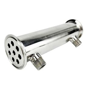 2 بوصة (51 مم) OD64، مكثف مزيل للبلغم/التقطير مع خيط ذكر 1/2 بوصة، 8 أنابيب داخل المعرف 8 مم، الطول 200 مم، ارتداد in Kuwait