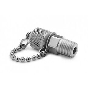 Ralston QTFT-2MS0 1/4" Male NPT x Male Quick-Test Fitting, S.S. in Kuwait