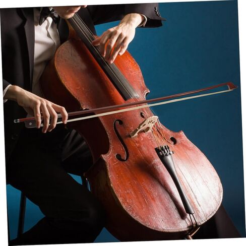 BESPORTBLE Violoncello Bow with Horsetail Hair Durable Brazilian Cello Bow Replacement Balanced for Tone for Beginners and Music Lovers in Saudi Arabia