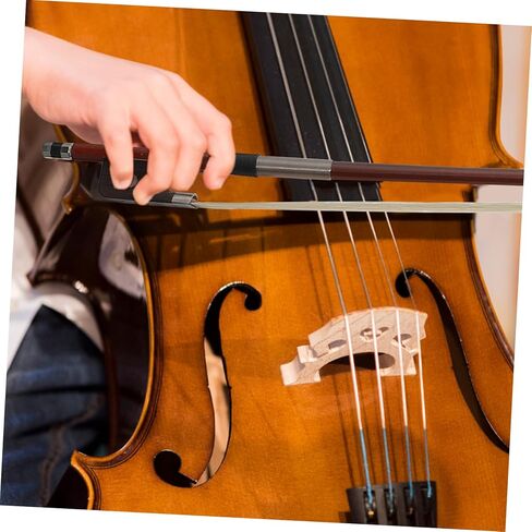 BESPORTBLE Violoncello Bow with Horsetail Hair Durable Brazilian Cello Bow Replacement Balanced for Tone for Beginners and Music Lovers in Saudi Arabia