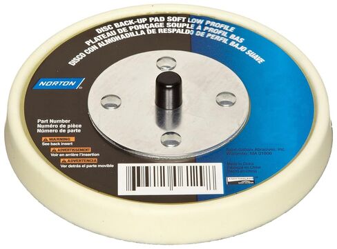 وسادة Norton NorGrip الناعمة ذات الحجم المنخفض، بقطر 6 بوصات، 12000 دورة في الدقيقة (عبوة من 5 قطع) in Kuwait