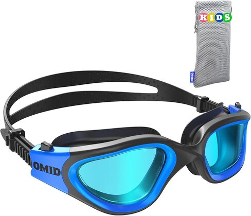 OMID Kids Swim Goggles, P2mini Lite Clear Lens Comfortable Kids Goggles for kids 6-14 in Saudi Arabia