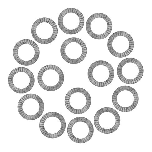 20Pcs Heavy Duty Wedge Locking Washers Manganese Steel Anti-loosening Secure Fastener Safety Washers for Industrial Construction and Home Use in Saudi Arabia