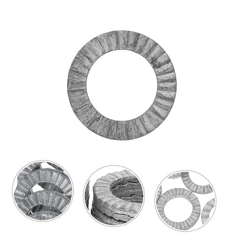 20Pcs Heavy Duty Wedge Locking Washers Manganese Steel Anti-loosening Secure Fastener Safety Washers for Industrial Construction and Home Use in Saudi Arabia