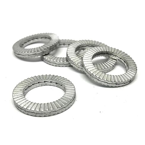 10/20pcs M8 M10 M12 M16 M20 Washer Lock Washers Genuine Wedge Lock Washers Wedge Lock(10pcs M12) in Saudi Arabia