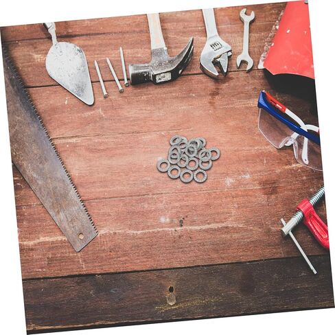 20Pcs Manganese Steel Wedge Locking Washers High-Strength Anti-Vibration Safety Tooth Washers for Screws Bolts Heavy-Duty Fasteners with Interlocking Teeth in Saudi Arabia