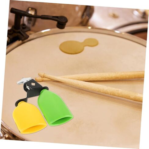 1pair Tone Cowbell Set Drum Bells for Percussion Bright and Easy to Play for Musical Events and Beginners in Saudi Arabia